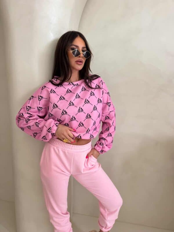 Bluza MOON - różowa