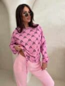 Bluza MOON - różowa