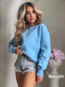 Bluza LOVE - niebieska