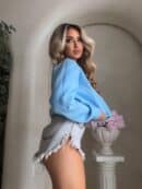 Bluza LOVE - niebieska