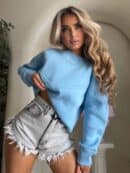 Bluza LOVE - niebieska