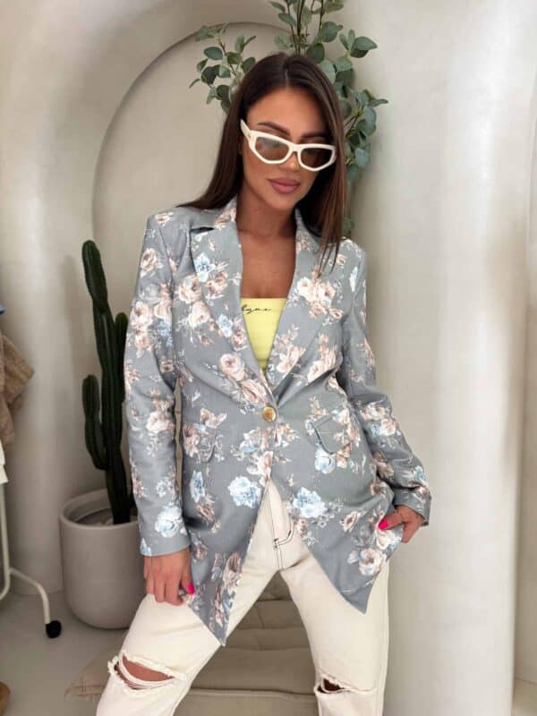 Marynarka LONG – grey