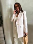 Marynarka LONG – jasny beż