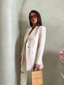 Marynarka LONG – jasny beż