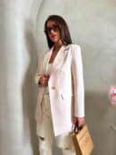 Marynarka LONG – jasny beż