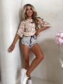 Bluzka MARMARIS II koronka - waniliowa