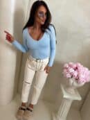 Bluzka VENEZIA - baby blue