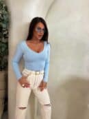 Bluzka VENEZIA - baby blue