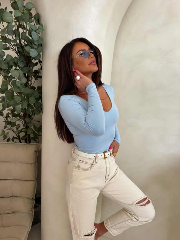 Bluzka VENEZIA - baby blue