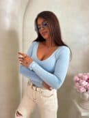 Bluzka VENEZIA - baby blue