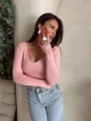 Bluzka VENEZIA - morela