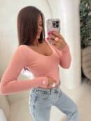 Bluzka VENEZIA - morela