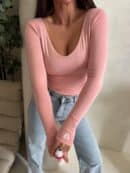 Bluzka VENEZIA - morela