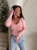 Bluzka VENEZIA - morela