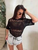 Bluzka PEROLA – czarna