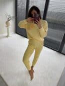 Komplet DELANI LONG – bananowy