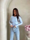 Bluzka LINDA - baby blue