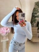 Bluzka LINDA - baby blue