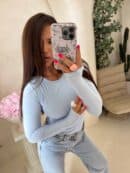 Bluzka LINDA - baby blue