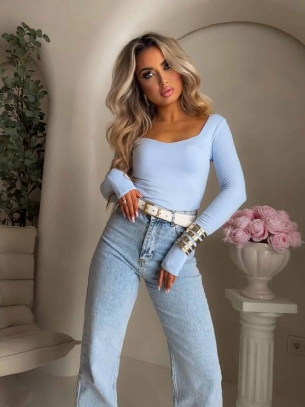 Bluzka ROSAS – baby blue