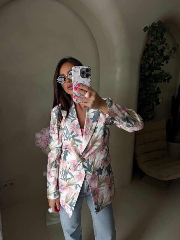 Marynarka LONG – strelitzia