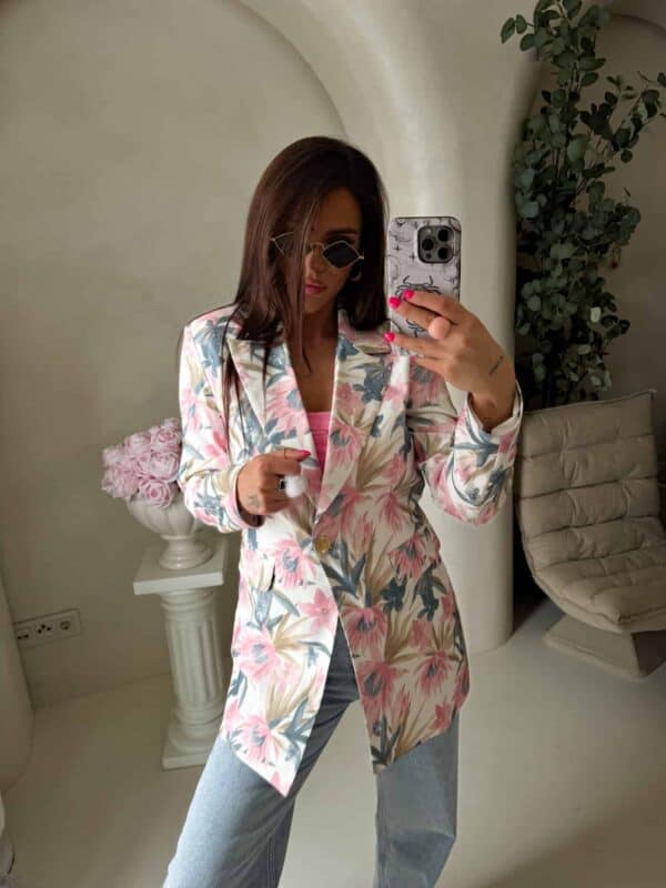 Marynarka LONG – strelitzia