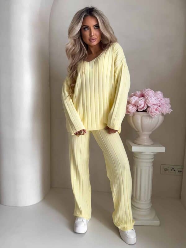 Komplet CANDICE – cytrynowy Komplet CANDICE – cytrynowy