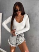 Bluzka VENEZIA logo spring - ecru