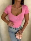 Bluzka MALUMA - różowa Bluzka MALUMA - różowa