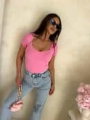 Bluzka MALUMA - różowa Bluzka MALUMA - różowa