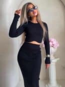 Komplet MELBOURNE – czarny