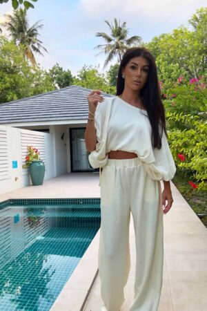 Komplet LUXE – ecru