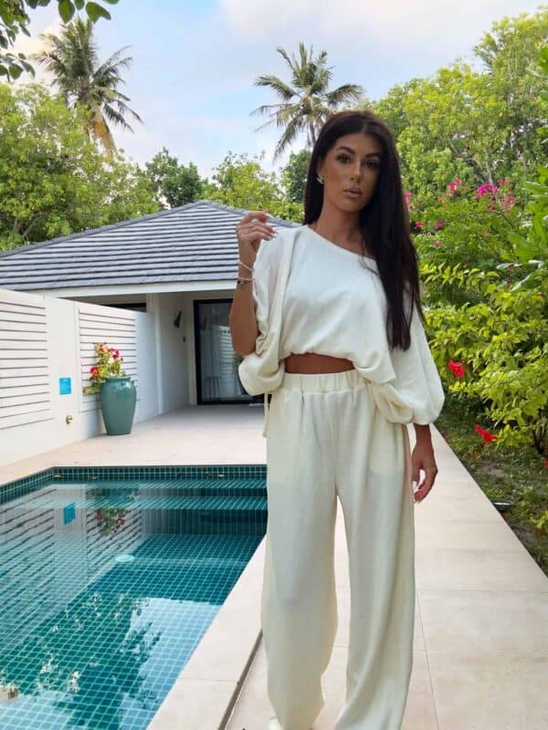 Komplet LUXE – ecru