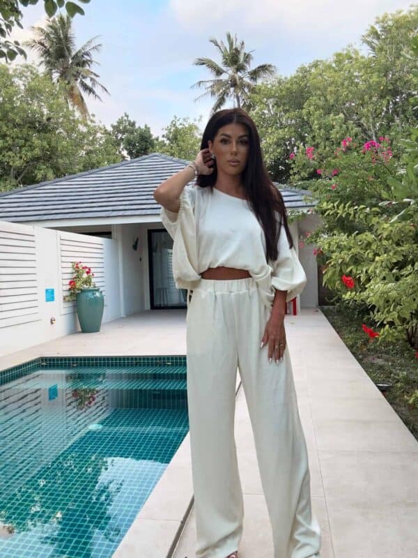 Komplet LUXE – ecru