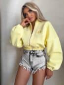 Bluza BESTIE - cytrynowa