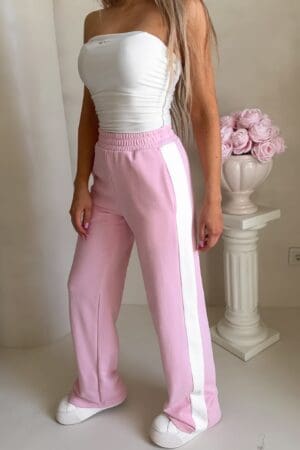 Spodnie LAMPAS - różowe