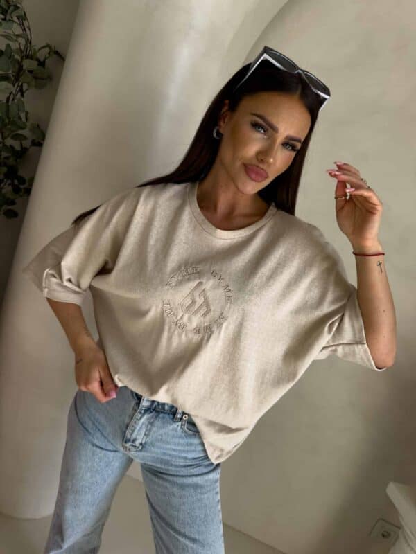 T-shirt NIRVANA – jasny beż T-shirt NIRVANA – jasny beż