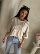 T-shirt NIRVANA – jasny beż T-shirt NIRVANA – jasny beż