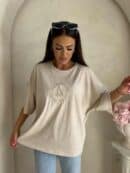 T-shirt NIRVANA – jasny beż T-shirt NIRVANA – jasny beż