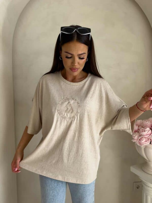 T-shirt NIRVANA – jasny beż T-shirt NIRVANA – jasny beż