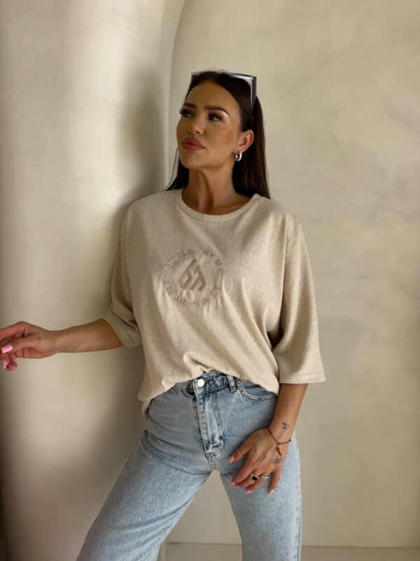 T-shirt NIRVANA – jasny beż T-shirt NIRVANA – jasny beż