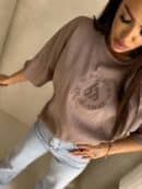 T-shirt NIRVANA – ciemny beż T-shirt NIRVANA – ciemny beż