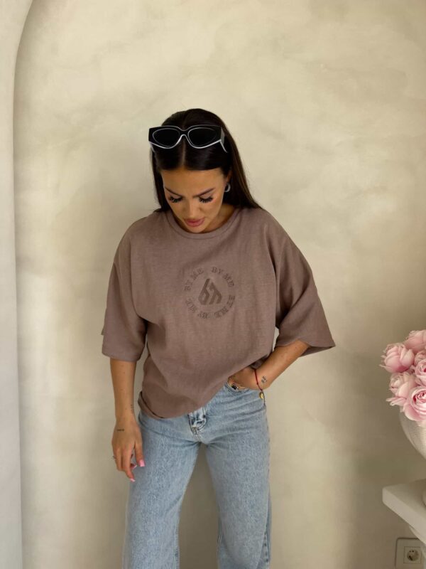 T-shirt NIRVANA – ciemny beż T-shirt NIRVANA – ciemny beż