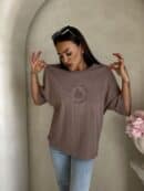 T-shirt NIRVANA – ciemny beż T-shirt NIRVANA – ciemny beż