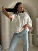 T-shirt NIRVANA – ecru