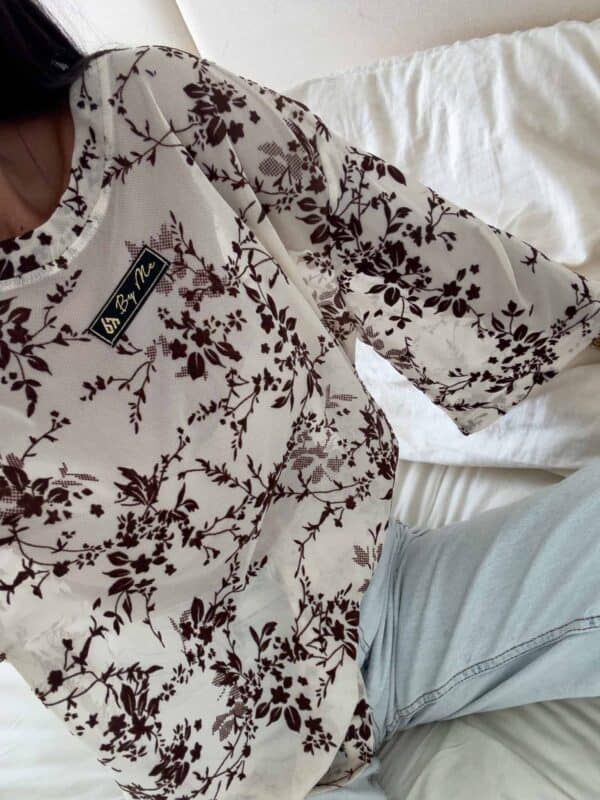 Bluzka MARMARIS print - twig