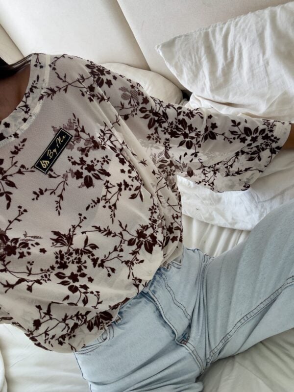 Bluzka MARMARIS print - twig