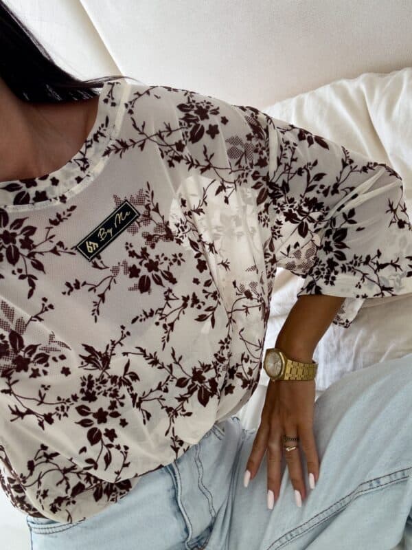 Bluzka MARMARIS print - twig