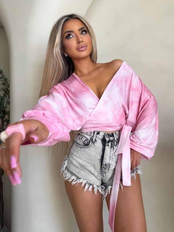 Bluzka KAIRA print – pastel Bluzka KAIRA print – pastel