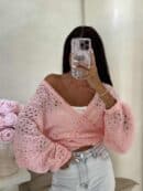 Kimono RICE - różowe